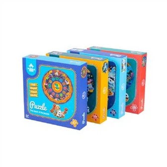 Vintage παζλ από χαρτόνι